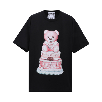 莫斯奇诺(MOSCHINO) 女士蛋糕泰迪熊T恤 DV0702