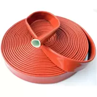 高压硅橡胶绝缘管 隔热套管一米长 内径150mm