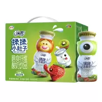 伊利 QQ星 揉揉小肚子膳食纤维酸奶饮品 草莓猕猴桃味 180ml*16盒/箱