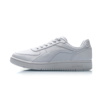 李宁休闲鞋女2019新款轻质板鞋小白鞋经典运动鞋AGCP422-1-2