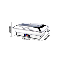 飞越长方形单格9L/触控电热布菲炉