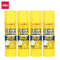 得力(deli) 6372 pvp高粘度固体胶36g/支 4支装