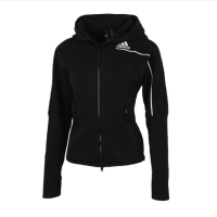 阿迪达斯 adidas 外套女 2020 秋季新款防风上衣运动服连帽夹克