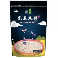 WQNH咪然东北粗粮熬粥黑玉米糁400g