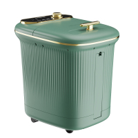 HYUNDAI足浴盆全自动太极按摩恒温加热32CM高内桶深泡过小腿泡脚桶XD-2058