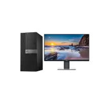 戴尔(Dell)Optiplex3070MT商用电脑套机21.5英寸显示器(I3-9100 8G 256G 三年)