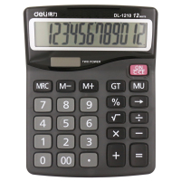得力1210A计算器(黑色)定制