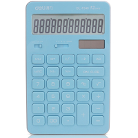 得力1548A计算器(浅蓝)/(台)