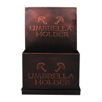 雨伞架 雨伞收纳架创意酒店大堂雨伞放置架商用 TY-012古铜色