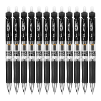 晨光(M&G)K35按动中性笔12支/盒 0.5mm 签字笔 财务用笔 水笔 水性笔 按动笔