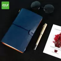 递乐手账本4379淡蓝色
