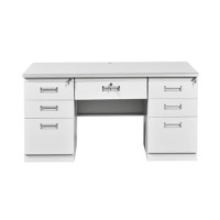 阿斯沃克 钢制 办公 桌，带抽 屉，电 脑 桌