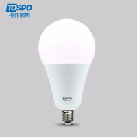 得邦 LED灯泡球泡 家用客厅E27螺口节能灯 28W冷白光6500K 10只装 GD