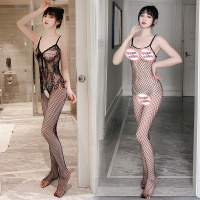浅眸情趣丝袜连体衣女式破洞诱惑开档露乳透明免脱性感女士情趣内衣职业套装制服蕾丝学生吊带裙子三点式比基尼后入式超骚成人用品