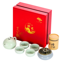 陶瓷一壶四杯茶具套装 40套起购