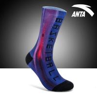 安踏运动袜男袜汤普森2020夏季新款要疯防臭篮球袜子20831323