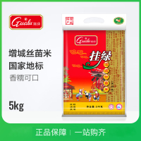 挂绿增城丝苗米5kg国家地理标志长粒香大米10斤籼米煲仔饭新米