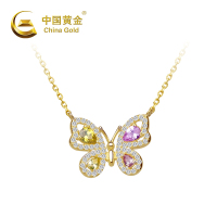 中国黄金蝴蝶套链