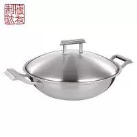 博友制钛 炒锅纯钛复合钛锅 家宴T2-C301