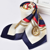 真丝丝巾蚕丝小方巾百搭空姐丝巾职业领巾手帕 65*65CM