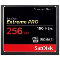 闪迪（SanDisk）256GB CF卡 UDMA7至尊超速读160MB/s写150MB/s单反相机存储卡 支持4K