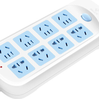 公牛 新国标插座 插线板 插排 排插接线板 拖线板 8位总控全长5米 超功率保护 GN-604 -G