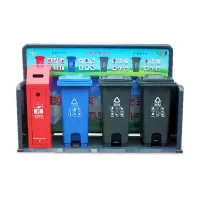 苏凯户外垃圾分类宣传公告栏垃圾回收亭JK-T1819