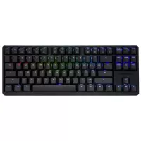 樱桃(CHERRY)3000S TKL RGB G80-3831LUAEU-2 88键 游戏 机械键盘 黑色 黑轴