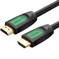 绿联 HDMI线2.0版 2K*4K高清连接线 数字视频转接线电脑接电视线 显示器投影仪线 圆线绿黑 1.5米