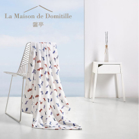 WQMD法国馨亭 贝莱尔毛巾绒毯规格:100×140cm(MRT-013)颜色随机