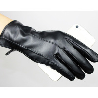 白鹿坊 羊皮 绒里手套 女士 均码