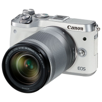 佳能(Canon) EOS M6白 (18-150mm) 数码微单 单镜头套装 约2420万像素