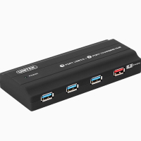 优越者 USB接口转换器 4USB口 线长3米 Y-3089BK