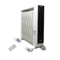 艾美特(Airmate) HU1316R油汀取暖器电暖气家用暖气波浪13片电热油汀