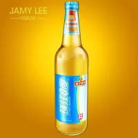 企采严选 珠江0度啤酒 600ml*12瓶 整箱装