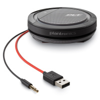 宝利通 Plantronics音视频会议扬声器全向麦P5200USB+3.5MM可连电脑/手机适用10-20㎡小型会议室