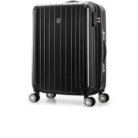 爱华仕 OIWAS 飞机轮拉杆箱6182 出差旅行箱 男女休闲旅游登机箱20英寸黑色