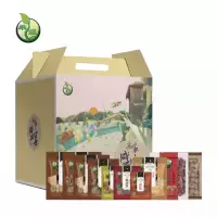 禾煜 山珍干货礼盒 南北干货 菌菇干货 香菇 木耳 桂圆组合 送礼 禾家盛宴2004g