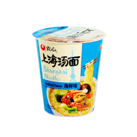 农心上海汤面海鲜风味70g*12