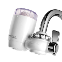 TCL净水器家用水龙头过滤器厨房自来水净化直饮滤水器前置净水机1机1芯