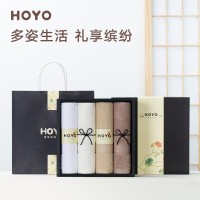 HOYO 臻品长绒棉.毛巾四件套 7151