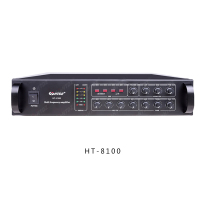 HTDZ（海天电子）HT-8100 移频功放 合并式功放/会议功放/带反馈抑制功能 专业音响