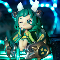 王者荣耀 天籁弦音蔡文姬Q版手办 王者手办游戏周边商城模型玩具公仔摆件