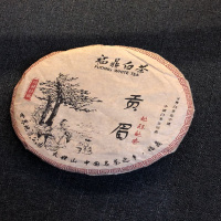 白茶茶饼 贡眉白茶 357g茶饼 白茶礼包 自饮、送人必选