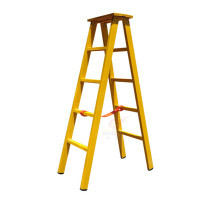 信志连成(XINZHILIANCHENG) 人字梯玻璃钢梯绝缘人字梯 电力电工梯子工程梯便携式 1.5米