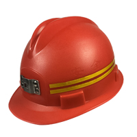 鑫马 四插点磨砂矿工PE安全帽安全头盔矿山矿洞劳保工地防护安全帽 XM-07 PE 红色