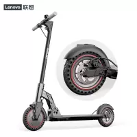 联想(Lenovo)-滑板车M2 蜂窝胎版-黑色