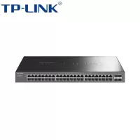 TP-LINK 48口全千兆PoE交换机傻瓜式TL-SG1452P