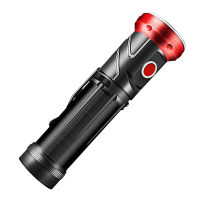 沃尔森 Warsun R2手电筒强光手电工作维修灯超亮远射led可充电非氙气防水探照灯5000小