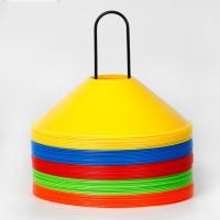 足球标志盘10个装